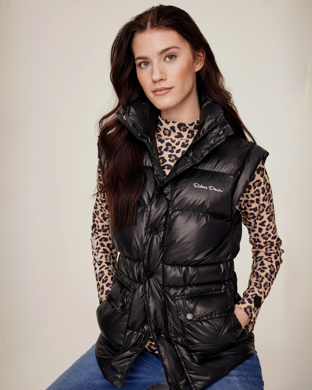 Black Puffer Vest | Riders Denim – Riders Denim & more