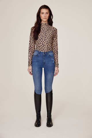 Leopard ridtopp 